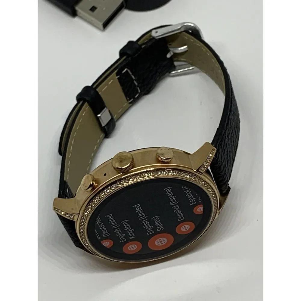 Fossil Gen 4 Authentic Digital Dial Smart Watch Custom Band FTW6011 QT520